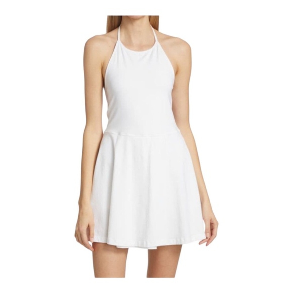 ATM ANTHONY THOMAS MELILLO Pima Cotton‎ Halter Tennis Dress Small New - Picture 13 of 13